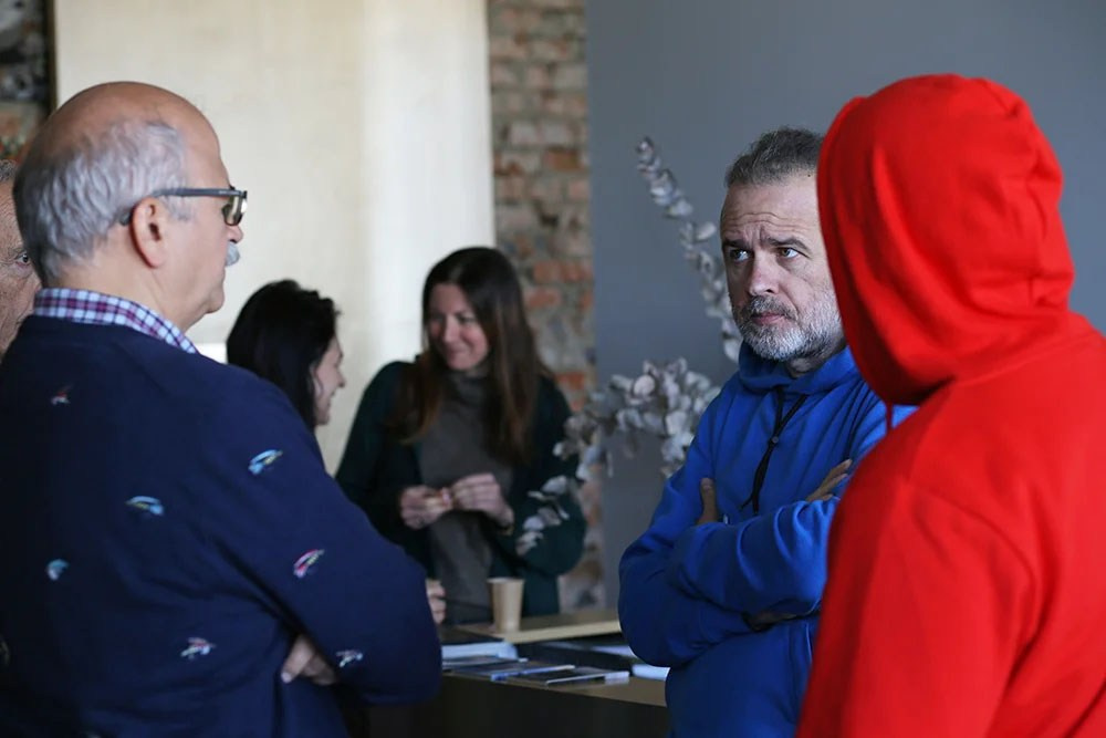 Мастер-класс Сергея Максимишина в Школе Фотографии Романа Рыбалёва. Școala de fotografie lui Roman Ribaliov. Orașul Chișinău, Moldova