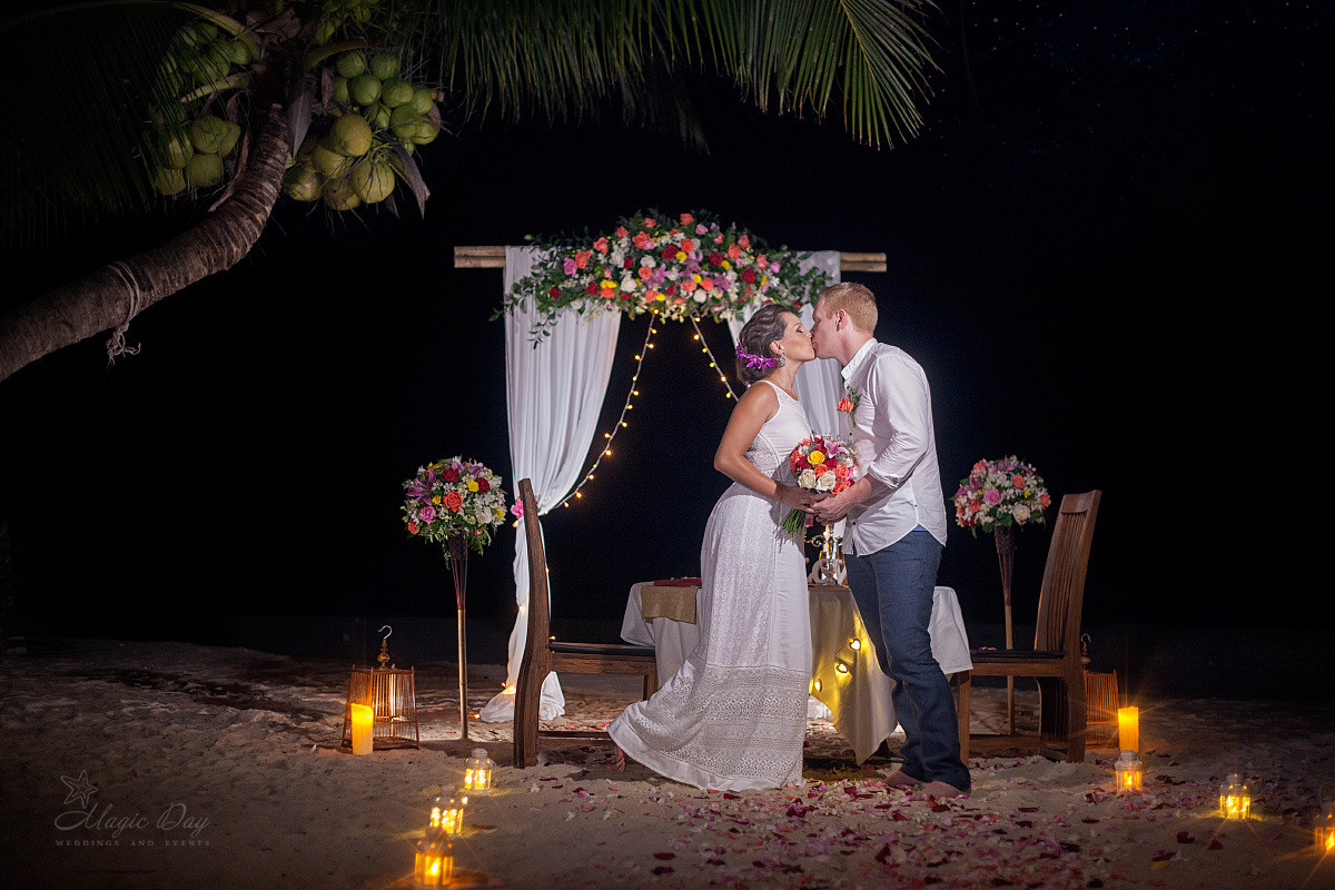 Add Dinner on the beach. Wedding on Koh Samui, Thailand