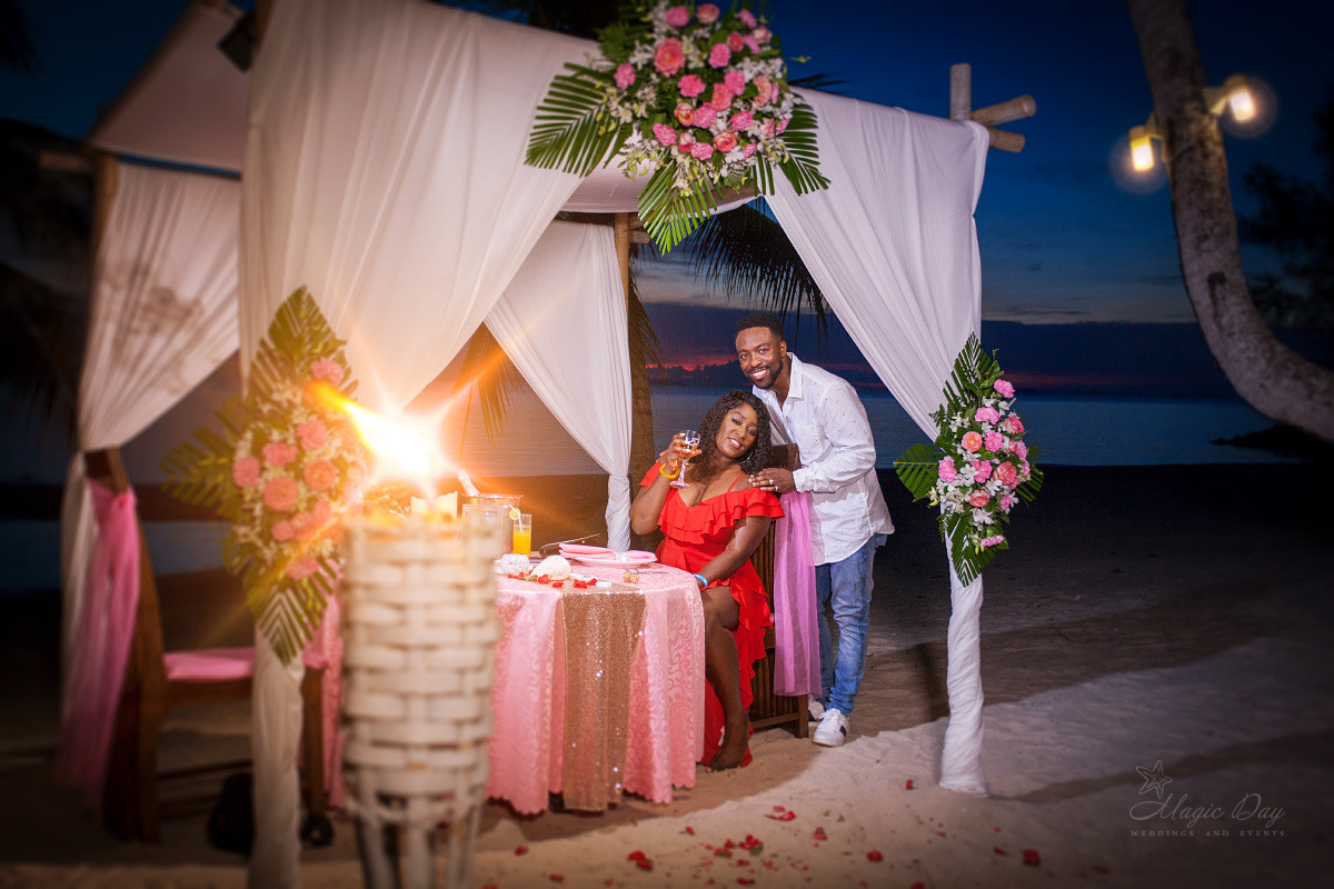 Add Dinner on the beach. Wedding on Koh Samui, Thailand