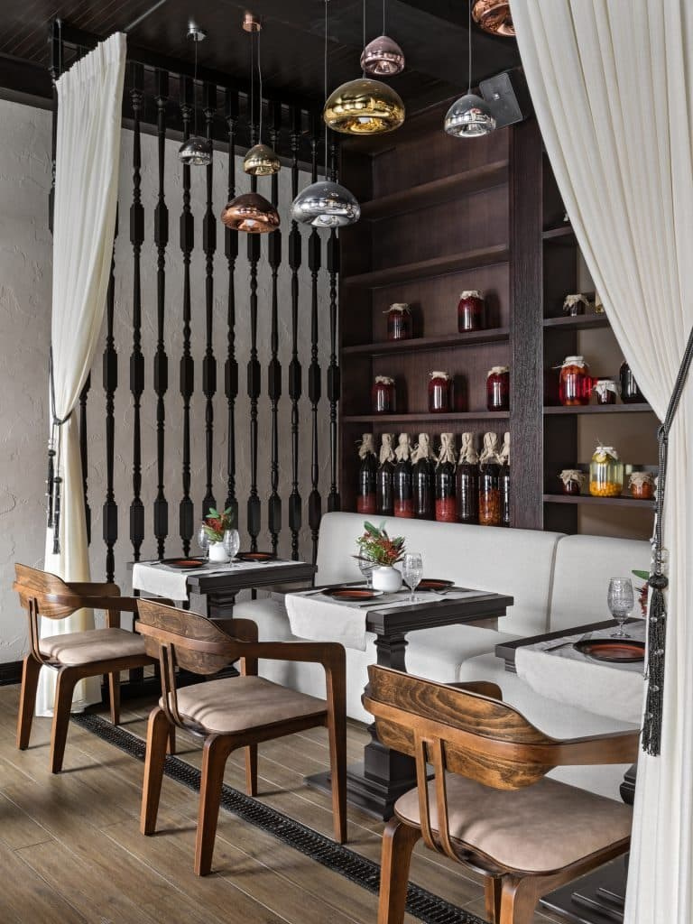 БУЛЬБАШЫ РЕСТОРАН. Дизайн интерьера и 3D-визуализация | AB Design Buro