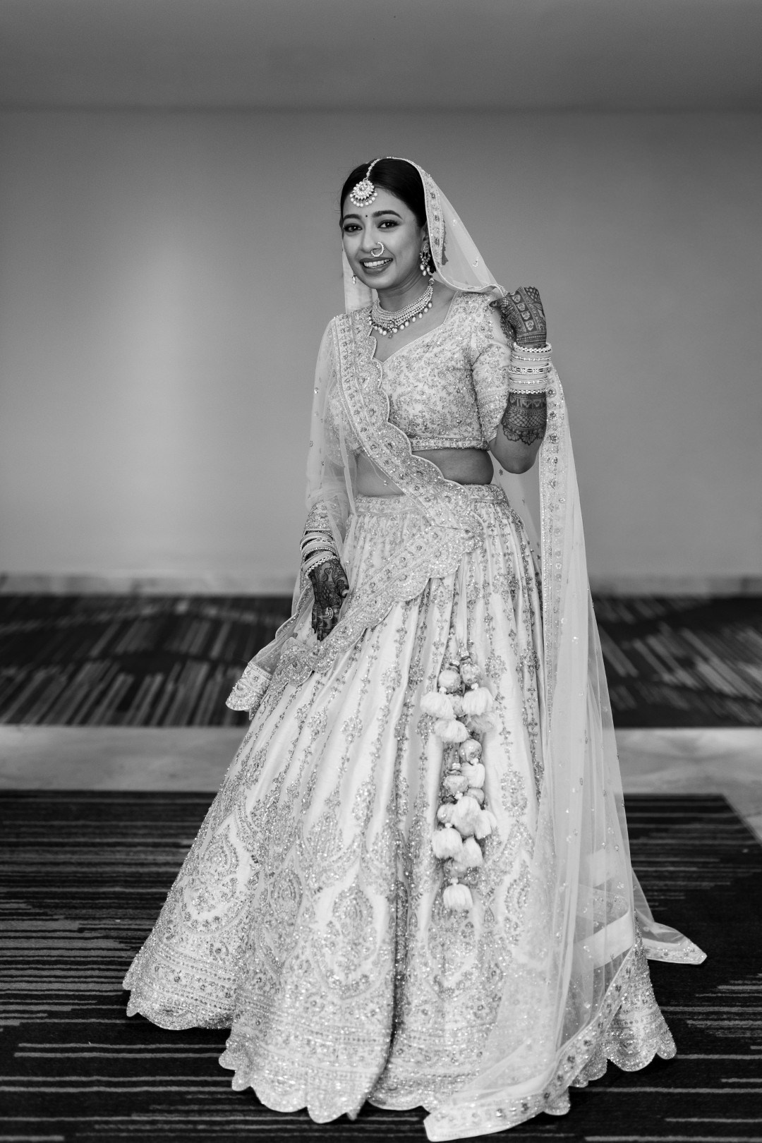 Hands in the Air: Chiranjeev & Niharika at Hyatt Centric Hebbal. Truly Yours | Documentary Wedding Photography & Films | Sharath Padaru, Bangalore