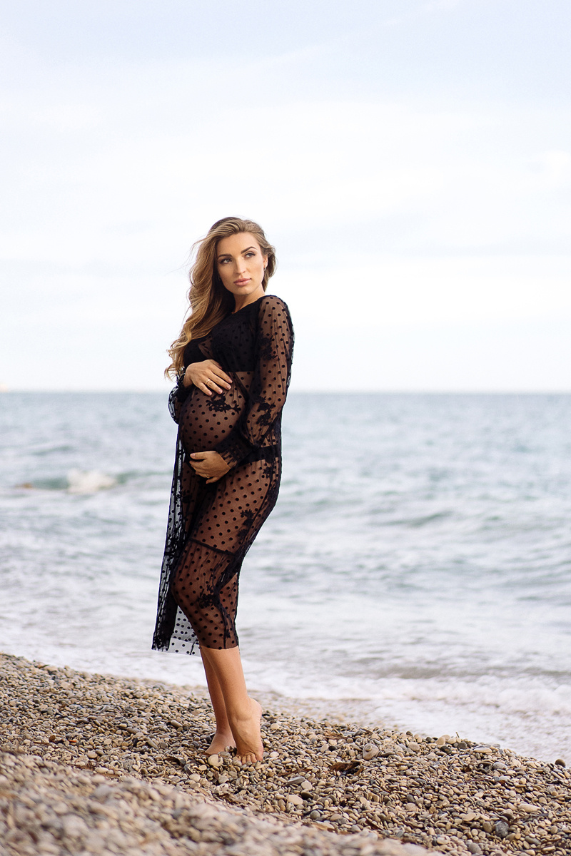 Фотосессия беременности в Бенидорме и Аликанте. Фотограф и визажист Анастасия Гусарова