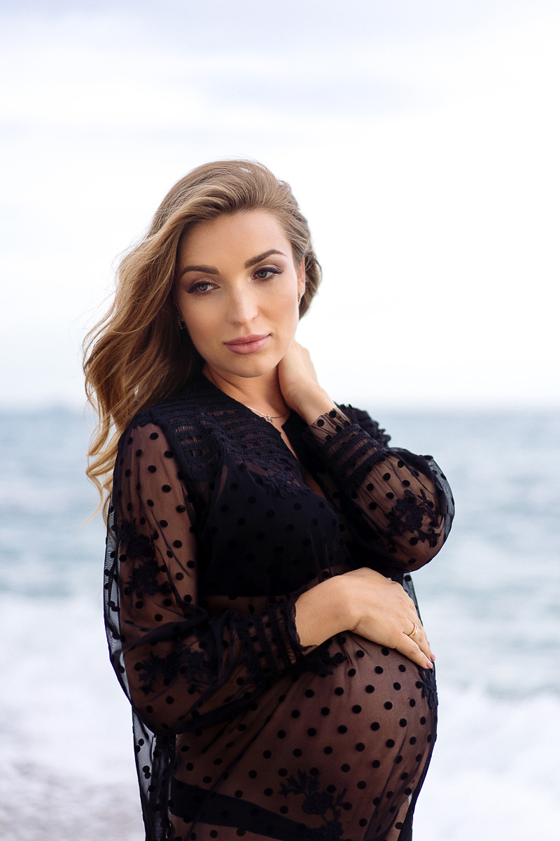 Фотосессия беременности в Бенидорме и Аликанте. Фотограф и визажист Анастасия Гусарова