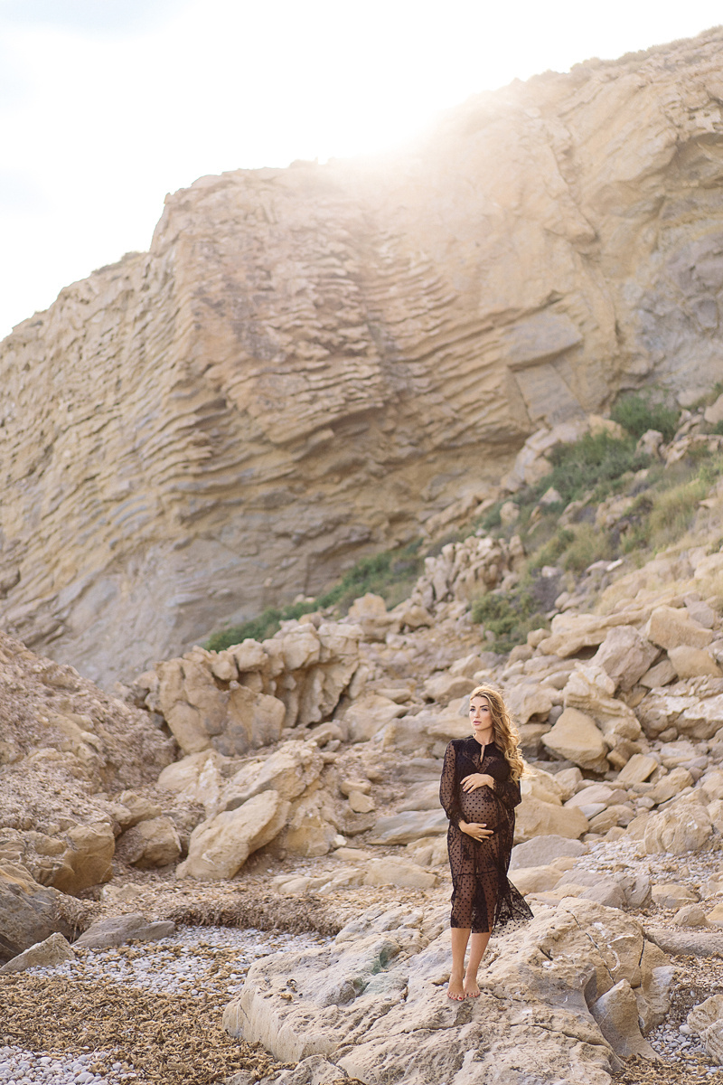 Фотосессия беременности в Бенидорме и Аликанте. Фотограф и визажист Анастасия Гусарова
