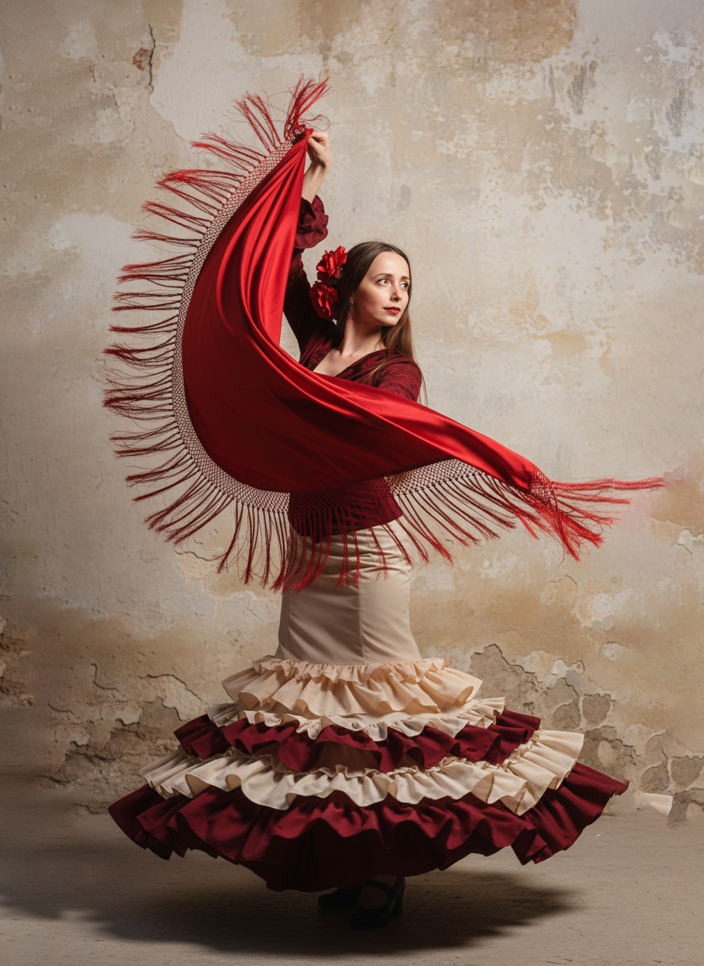 Contenu IA d’image de marque pour une professeure de langue espagnole