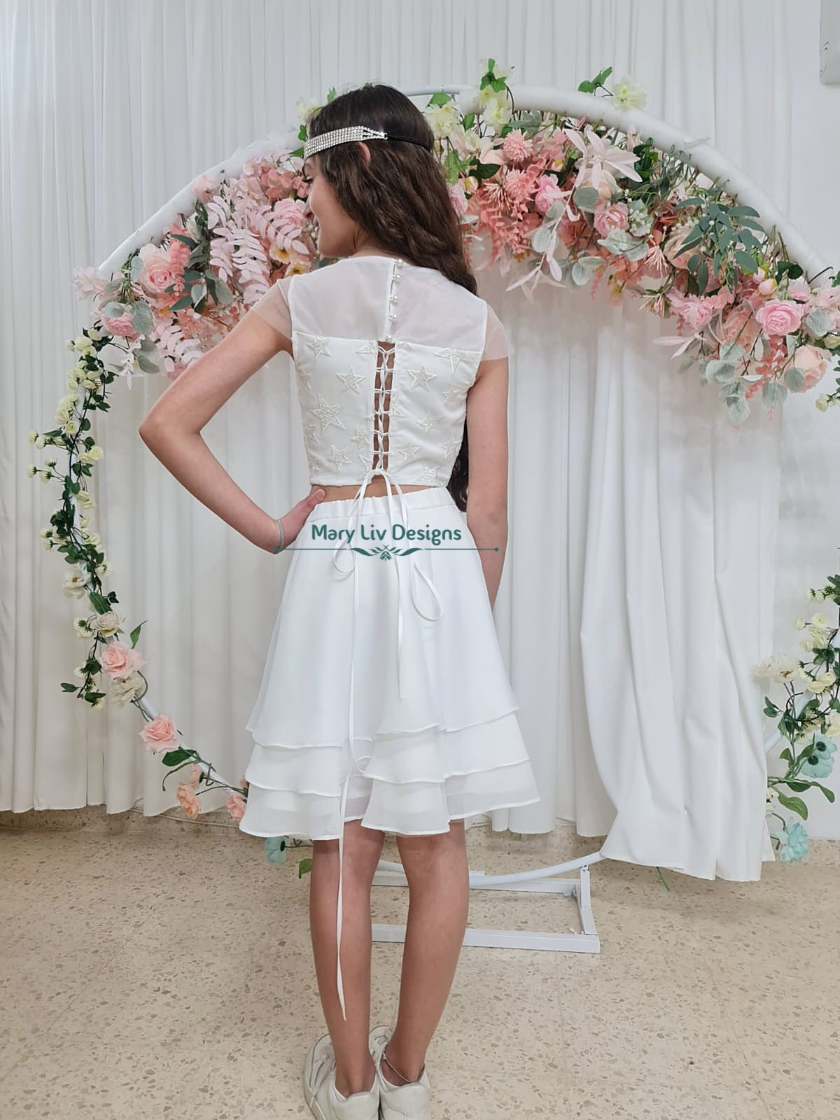 שמלה " Emili ". מרי ליב, מעצבת שמלות בתפירה אישית