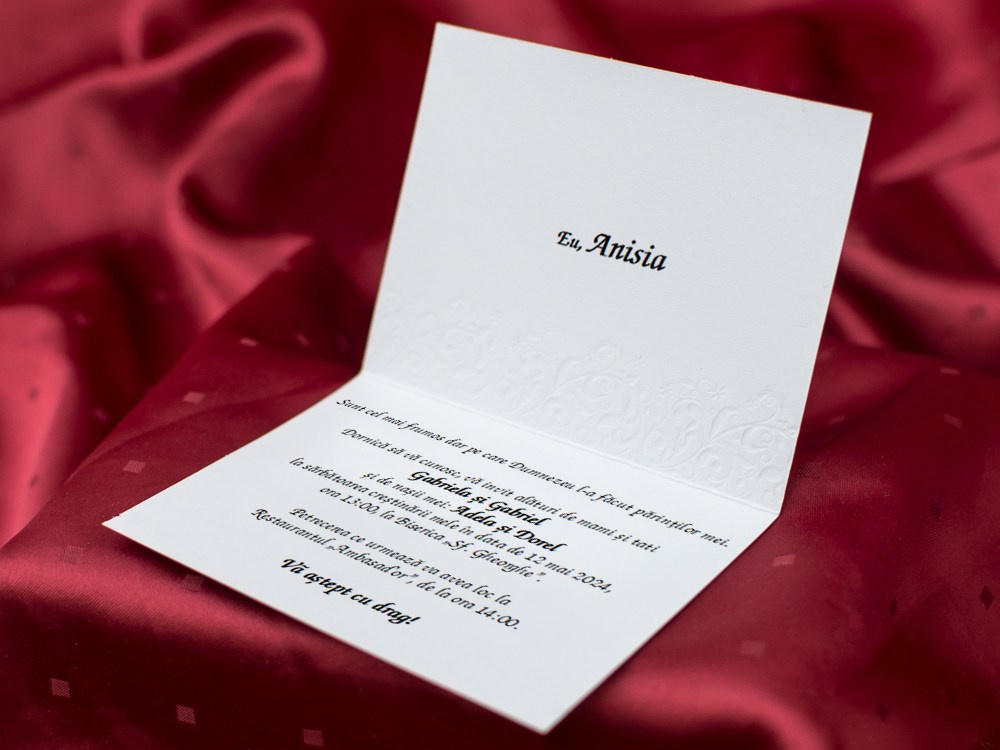 Descoperă invitațiile perfecte pentru botezul tău! Alege dintr-o varietate de designuri clasice și moderne pentru a anunța ziua specială. #Botez #InvitațiiBotez #InvitațiiPersonalizate. Uvertura Mall Demisol.invitații botez, invitații botez drăgălașe, invitații botez Baby, invitații pastelate botez, invitații cu tematică botez, invitații botez băiat, invitații botez fată, invitații botez personalizate, invitații botez moderne, modele invitații botez originale.invitații digitale, invitații online nuntă, invitații digitale personalizate, invitații electronice, invitații moderne nuntă, invitații de nuntă PDF, invitații WhatsApp nuntă, invitații de nuntă fără print, invitații nuntă economice, invitații digitale elegante Invitații Elegante și Refined: Catalogul Ellite | Nunta, Petreceri, Evenimente Corporate.- invitații nuntă  - modele invitații nuntă  - invitații nuntă 2025  - invitații de nuntă elegante  - invitații de nuntă personalizate  - invitații nuntă online  - invitații nuntă handmade  - catalog invitații nuntă  - invitații originale nuntă  - invitații de nuntă moderne  - invitații nuntă vintage  - invitații nuntă rustice  - invitații nuntă clasice  - design invitații nuntă  - invitații de nuntă cu tematică.- invitații nuntă florale  - invitații nuntă boho  - invitații nuntă aurii  - invitații nuntă minimaliste  - invitații nuntă cu sigiliu  - invitații nuntă cu acuarelă  - invitații nuntă cu fotografie  - invitații nuntă cu inițiale  - invitații nuntă elegante alb-negru  - invitații nuntă cu hârtie texturată  - invitații nuntă cu decupaj laser  - invitații nuntă cu flori uscate. - print invitații nuntă  - invitații nuntă personalizate cu numele mirilor  - invitații nuntă cu plic inclus  - invitații nuntă cu cartolină dublă  - invitații nuntă calitate premium  - invitații nuntă ieftine  - invitații nuntă rapide.- invitații nuntă România  - invitații nuntă București / Botoșani . Iași suceava- invitații nuntă cu livrare în țară  - invitații nuntă online România.- „Invitație de nuntă elegantă cu design floral și plic crem”  - „Model de invitație de nuntă vintage cu sigiliu de ceară”  - „Set complet invitații de nuntă personalizate cu inițialele mirilor”  - „Invitație de nuntă modernă cu design minimalist și text negru pe fundal alb”  - „Invitație de nuntă rustică pe hârtie kraft cu șnur de iută”  - „Invitație de nuntă cu decupaj laser și detalii aurii” - „Invitație de nuntă în stil boho cu imprimeu floral colorat”  - „Invitație romantică de nuntă cu flori uscate și panglică din satin”  - „Invitație de nuntă clasică cu monogramă și font caligrafic”  - „Invitație de nuntă în stil glamour cu folie aurie și text embosat”- „Model de invitație de nuntă 2025 cu design elegant și font modern”  - „Cele mai noi invitații de nuntă 2025 – stil floral, sofisticat”nvitații digitale, invitații online nuntă, invitații digitale personalizate, invitații electronice, invitații moderne nuntă, invitații de nuntă PDF, invitații WhatsApp nuntă, invitații de nuntă fără print, invitații nuntă economice, invitații digitale elegante