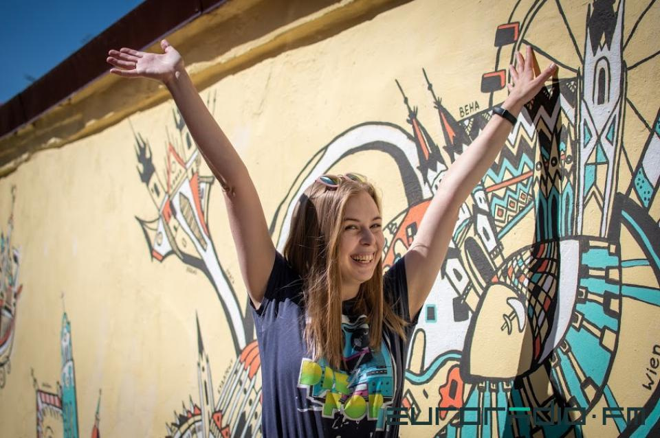 Интервью с Euroradio: о том как я создавала мурал в центре Минска