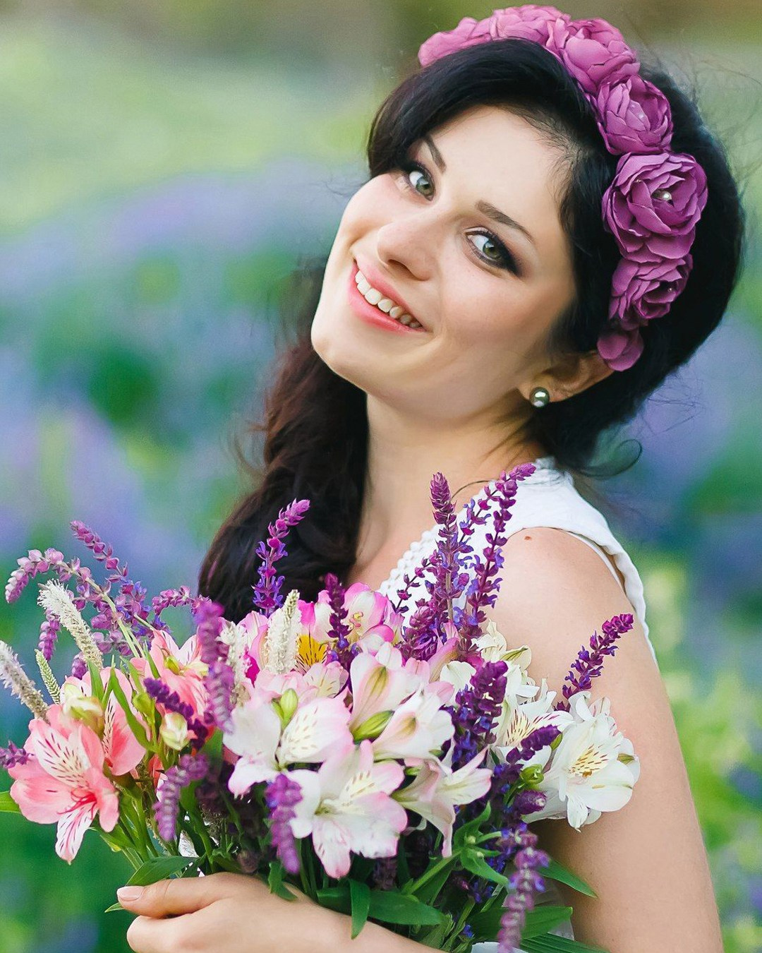 Wedding makeup artist hairdresser in Montenegro. Makeup artist and hairdresser in Montenegro Nadia Lia