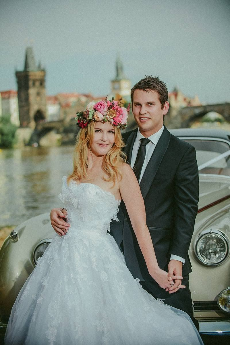 Michelle & Dan — Designer Vrtba Garden Wedding Photography, Prague