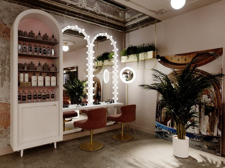 SPOT 2.55 / NUDE&NAKED. Дизайн интерьера и 3D-визуализация | AB Design Buro