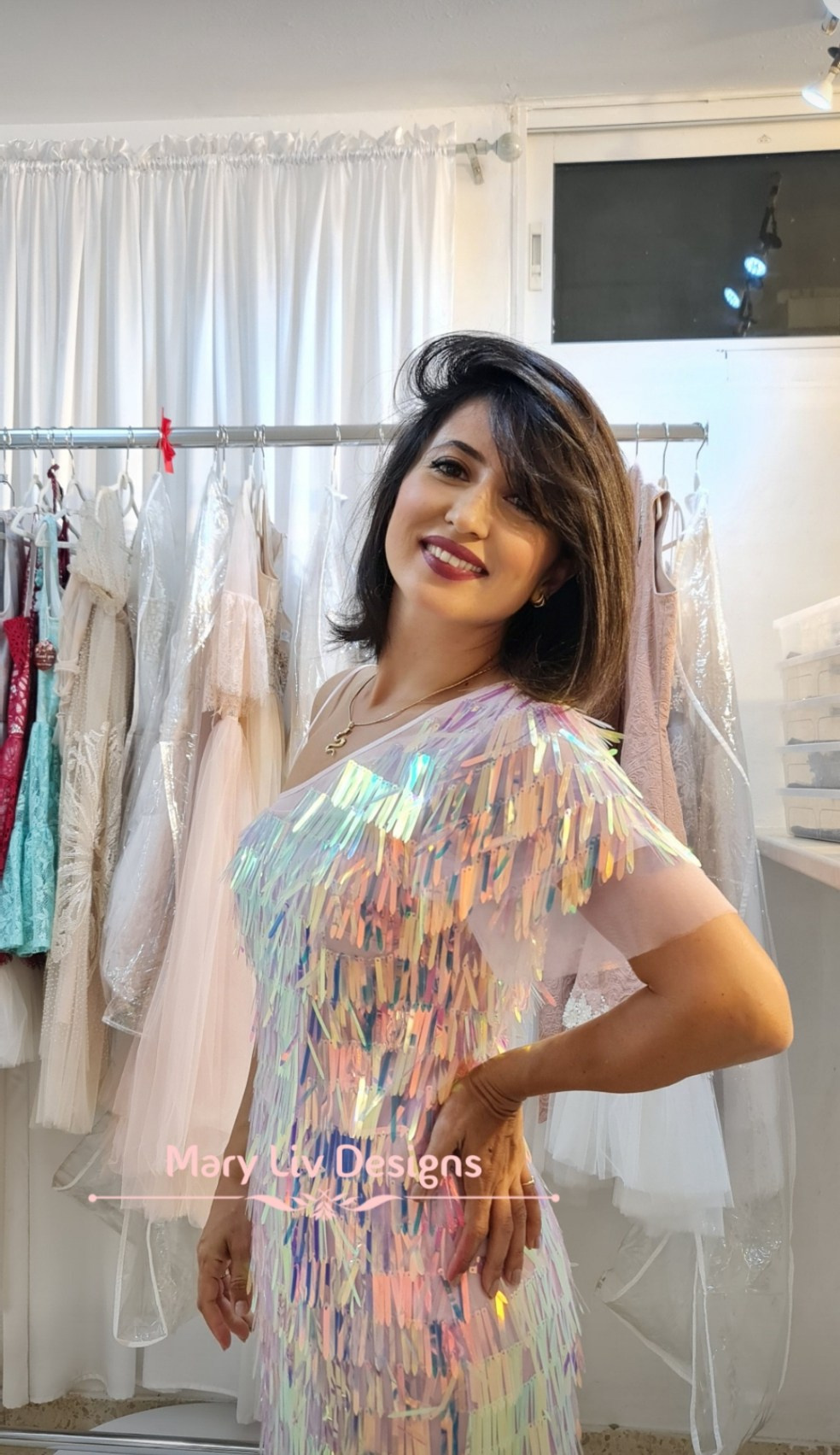 שמלה " Zagava ". מרי ליב, מעצבת שמלות בתפירה אישית