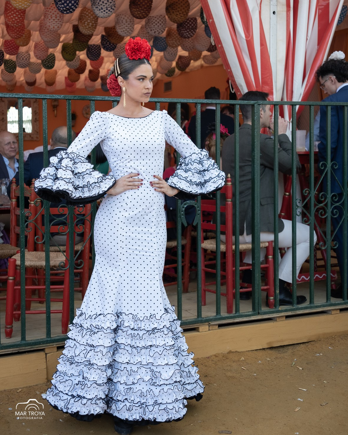 Feria de Sevilla 2025. Fotos con huella, fotografía de perros y mascotas en Sevilla