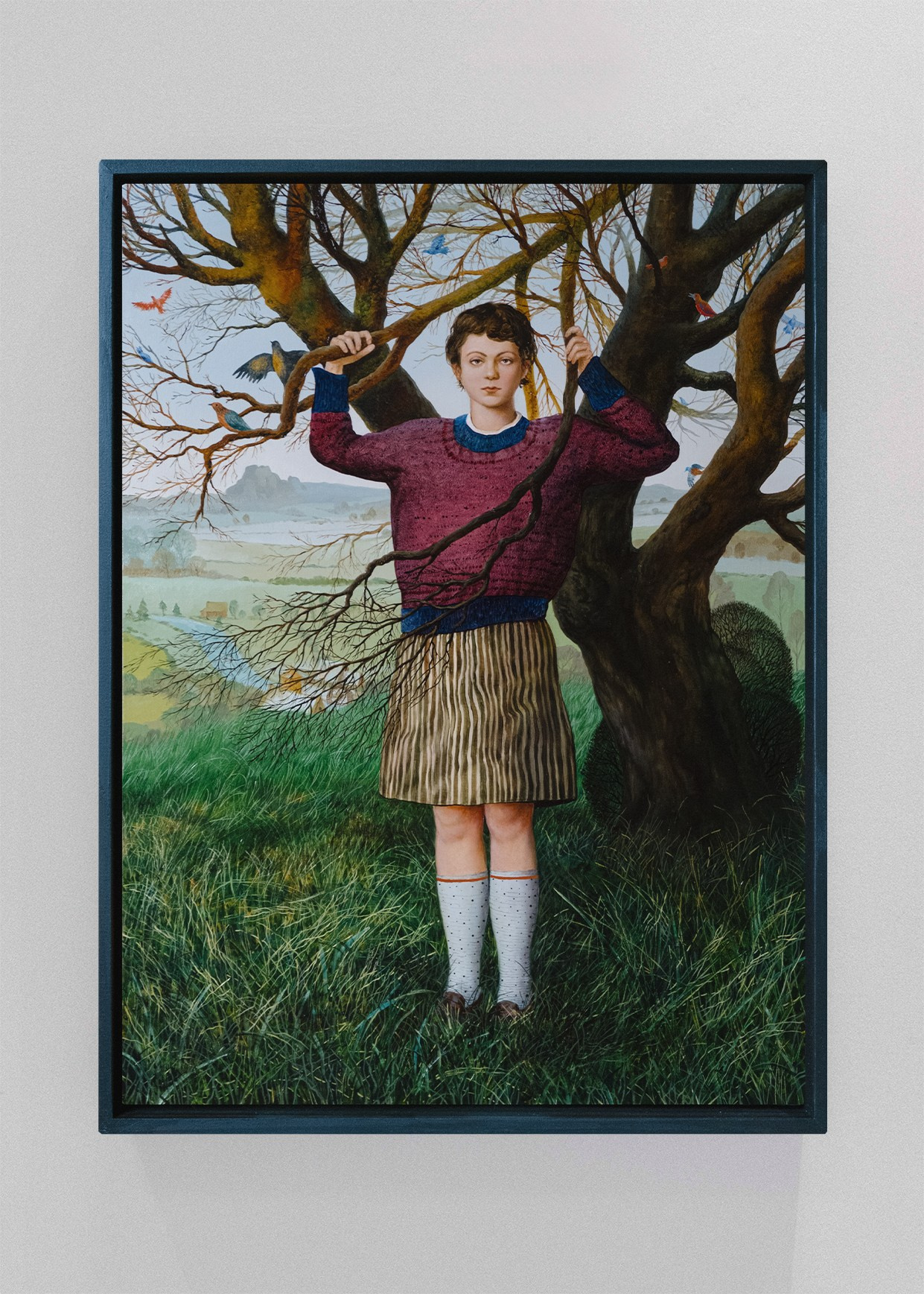 The Girl and the Birds. ELEN BEZHEN