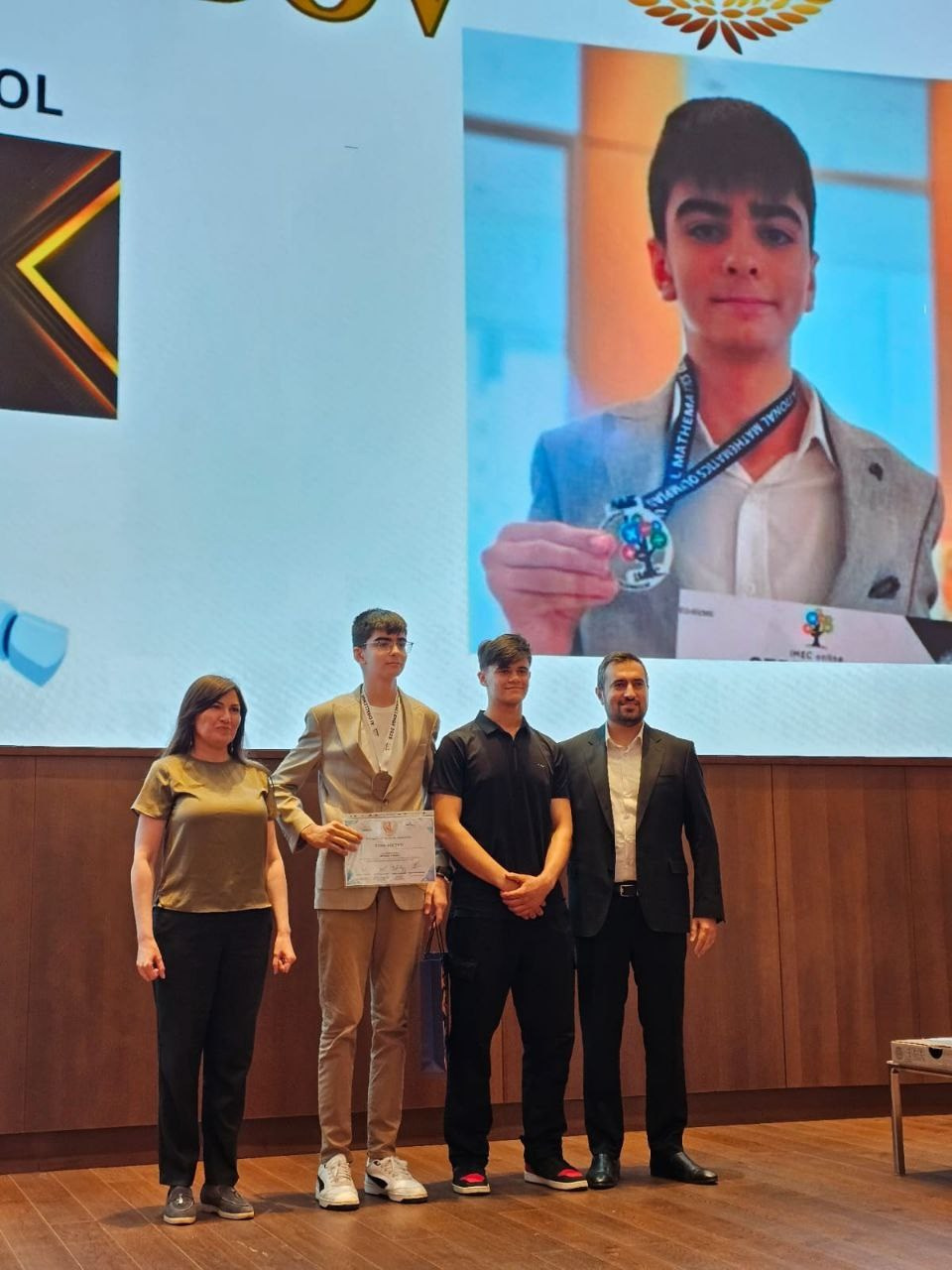 AWARD CEREMONY AND RESULTS. IIMACS — The International Institute of Mathematics, AI & Computer Science