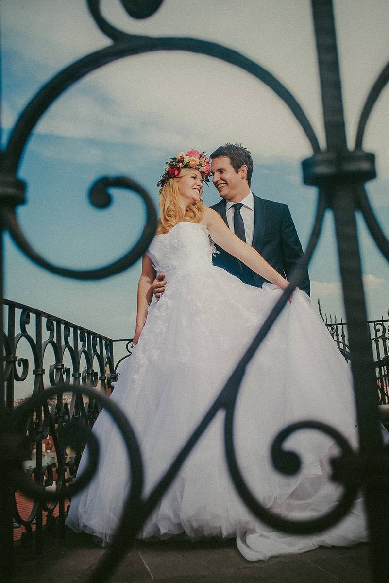 Michelle & Dan — Designer Vrtba Garden Wedding Photography, Prague