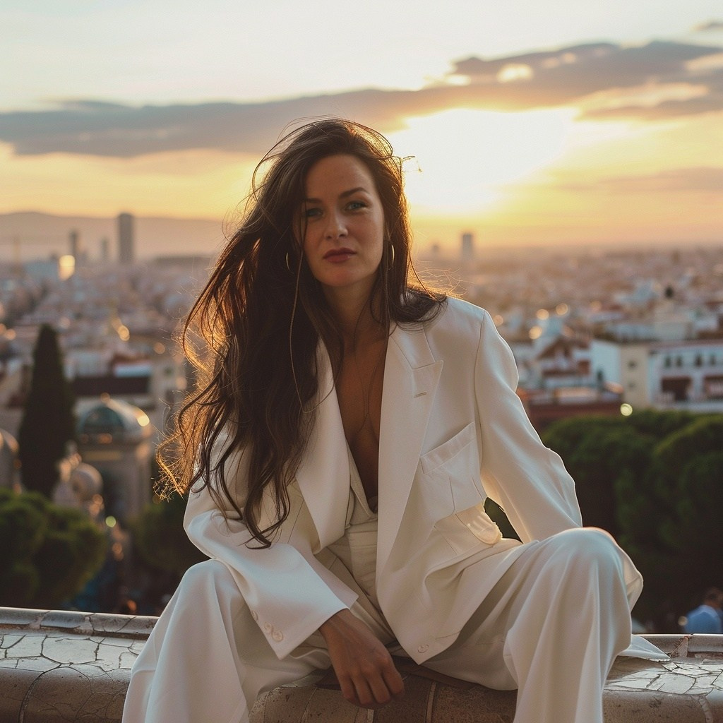 AI biznesa fotosesija. Sieviešu fotogrāfe Nadja Kraukle