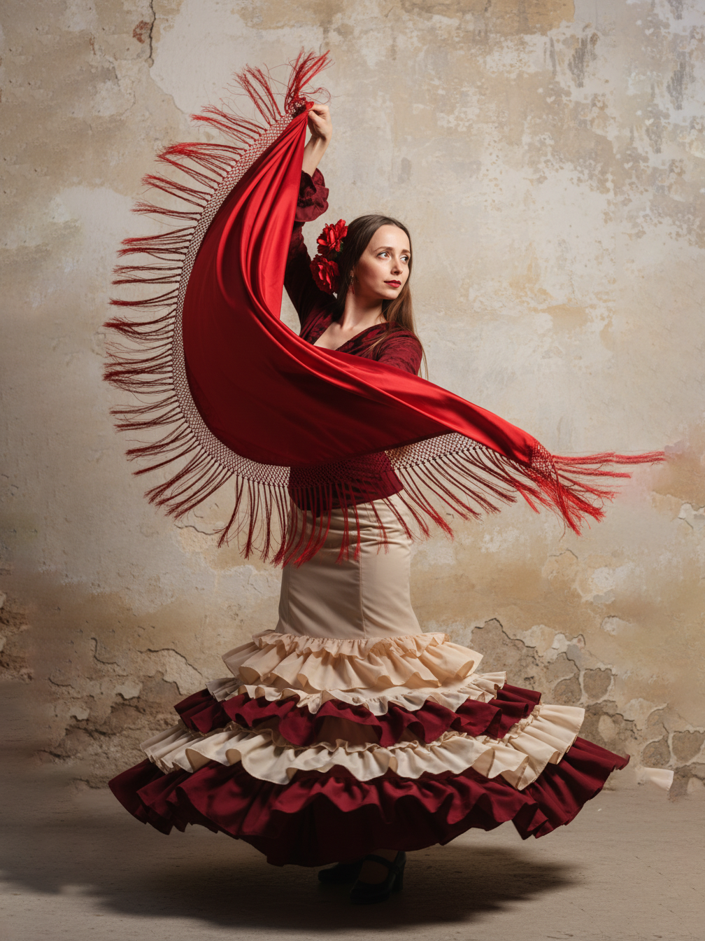 Имиджевый ИИ контент для преподавательницы испанского