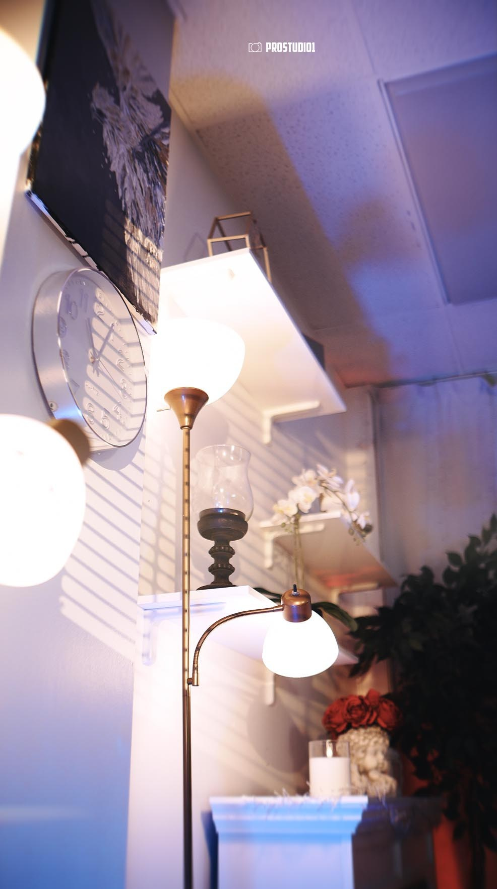 Video & Photo Studio with Black & White Zones | Zone 2. Podcast & Photo Studio in Hollywood, FL | ProStudio1 LLC