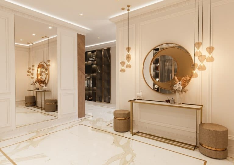 ART DECO HOUSE. Interior Design & 3D Rendering | AB Design Buro