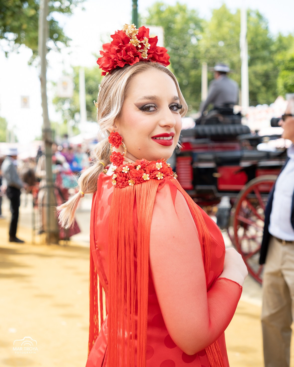 Feria de Sevilla 2025. Fotos con huella, fotografía de perros y mascotas en Sevilla