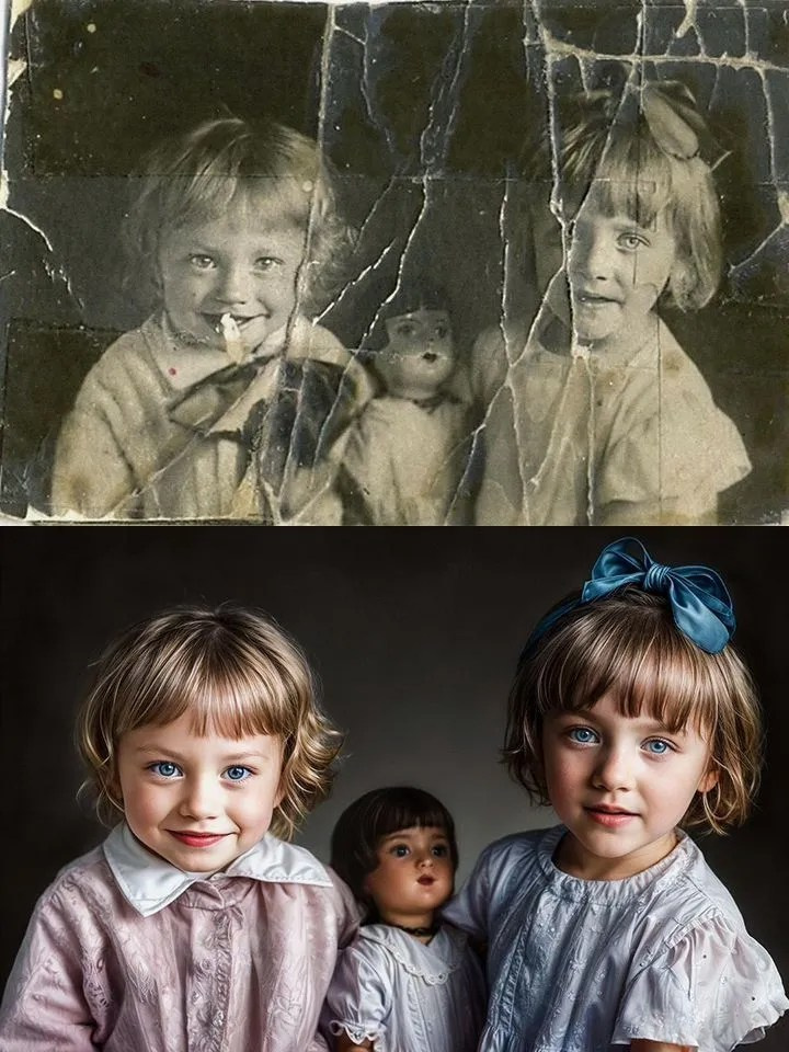 Revive Your Memories with Expert Photo Restoration Services. AI Photo Retoucher and Image Restorer Zhanna Ognivo
