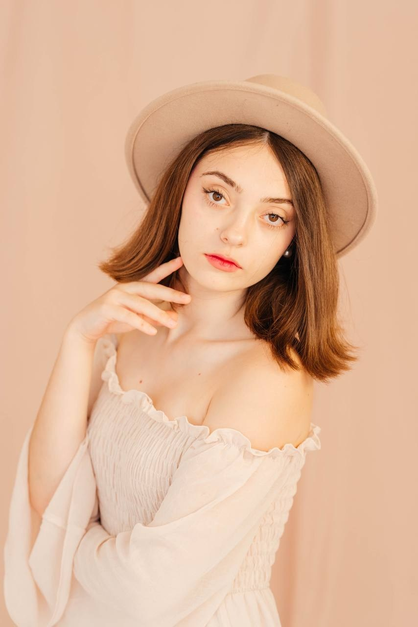Photo Project “Tenderness” on a Beige Background. Photo_kiriya.com