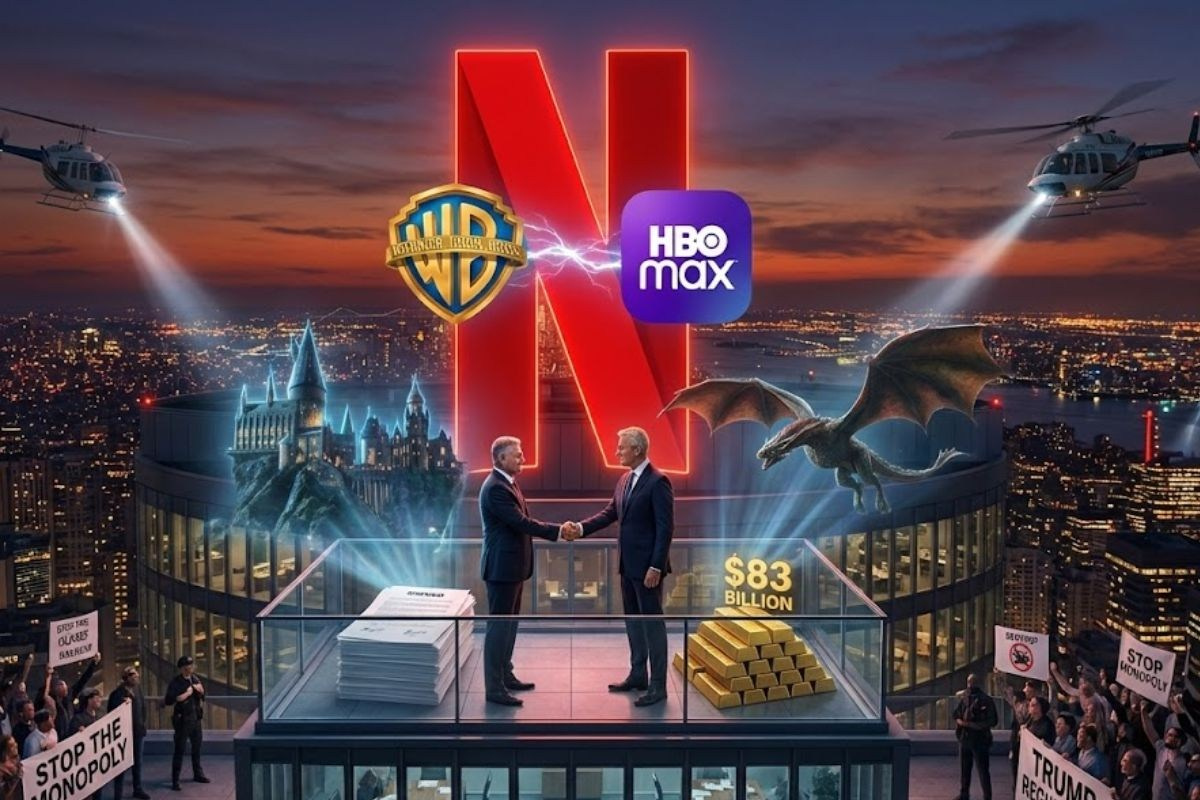Netflix совершает историческую покупку Warner Bros. и HBO Max: сделка, которая меняет ландшафт индустрии | FOTKAI