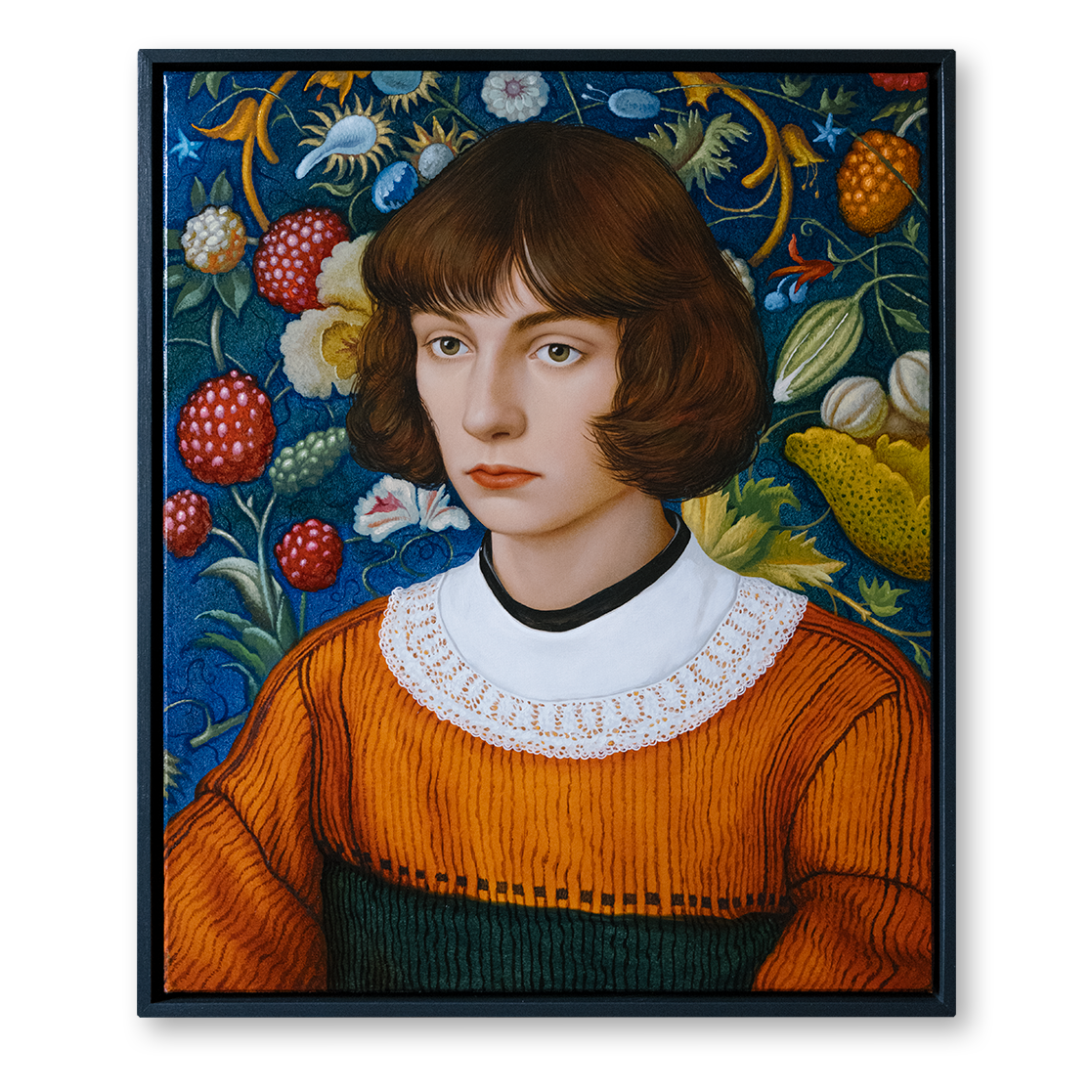 The girl who feeds the birds. ELEN BEZHEN
