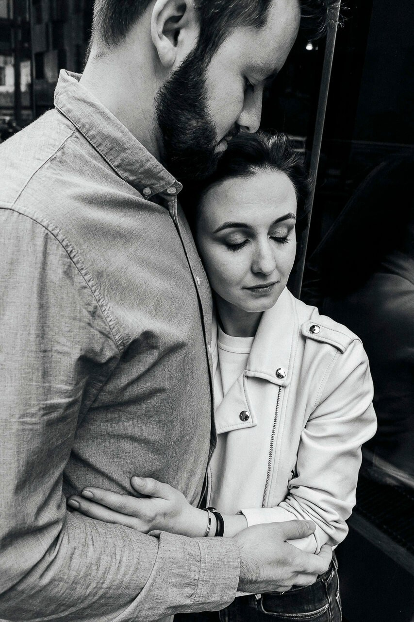 Documentary-style couple portraits in Toronto’s historic streets.