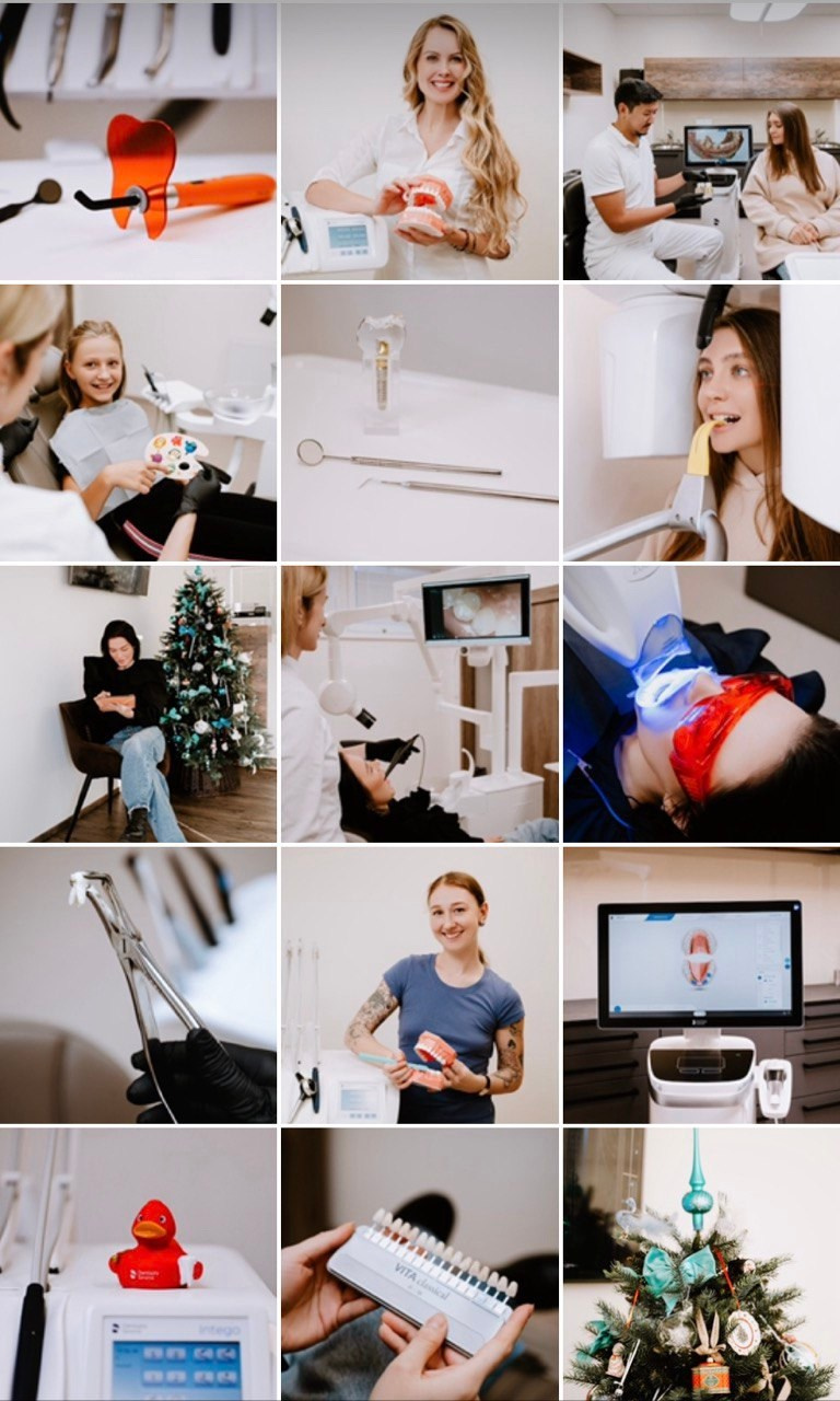 визуал прага фотограф видеограф стоматология стоматолог врач чехия контент стратегия