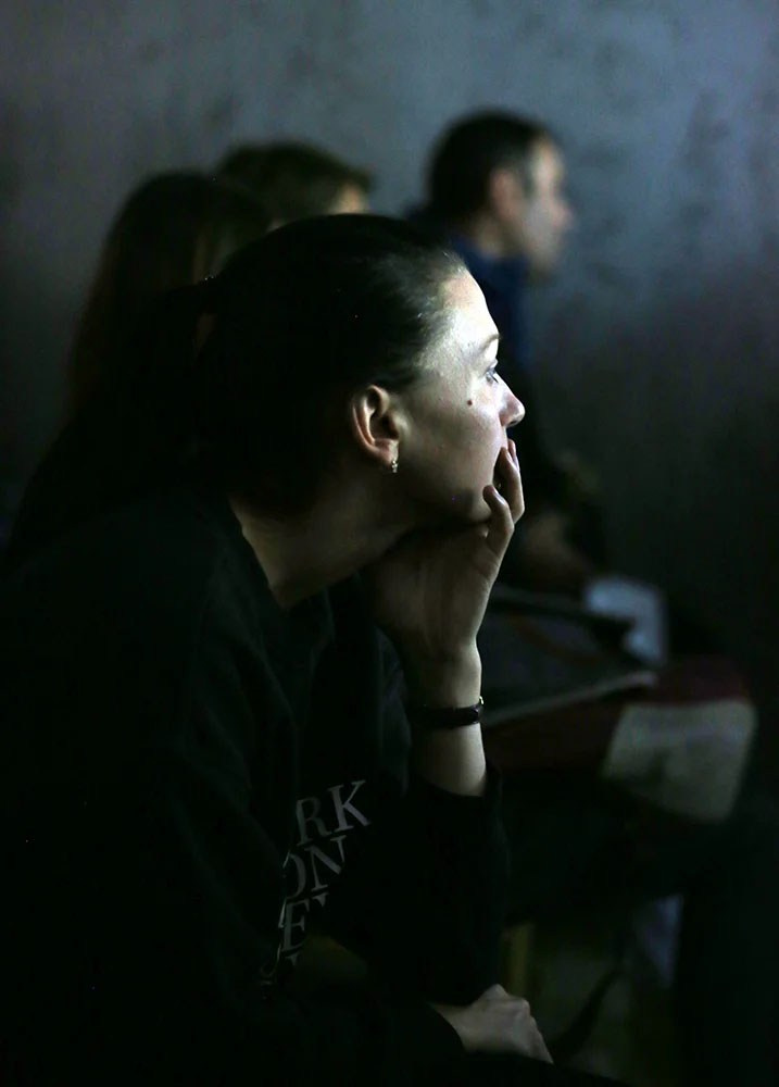 Мастер-класс Сергея Максимишина в Школе Фотографии Романа Рыбалёва. Școala de fotografie lui Roman Ribaliov. Orașul Chișinău, Moldova