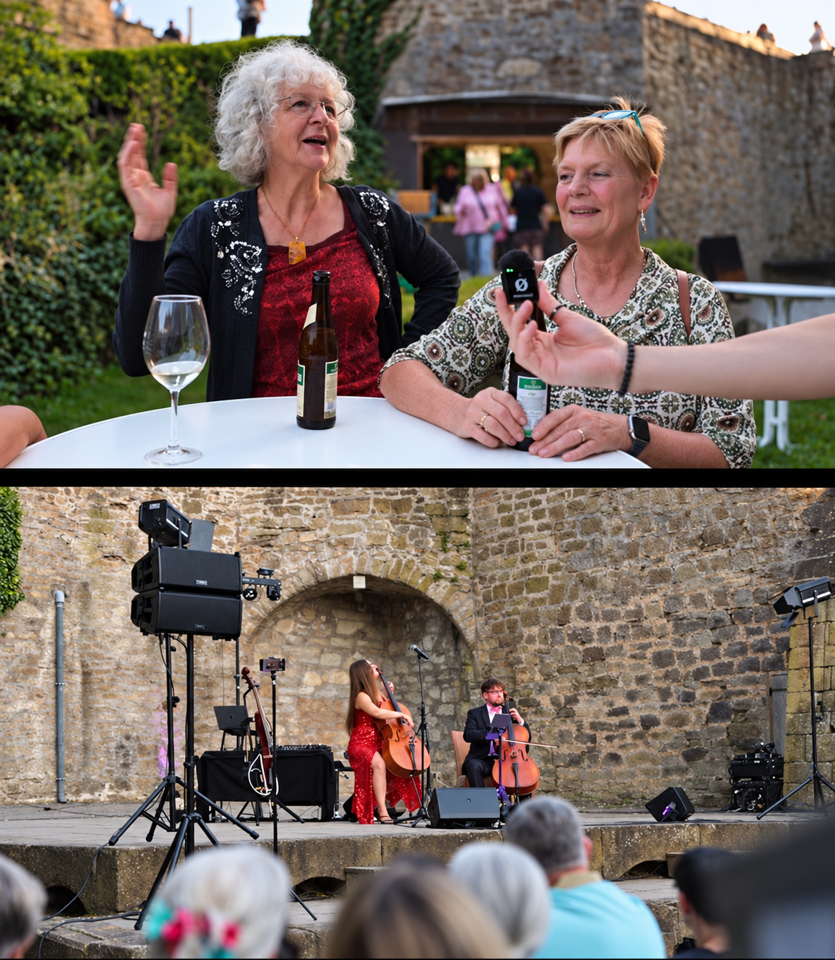 Acoustic & LED Cello Show GrandCelliDuo
