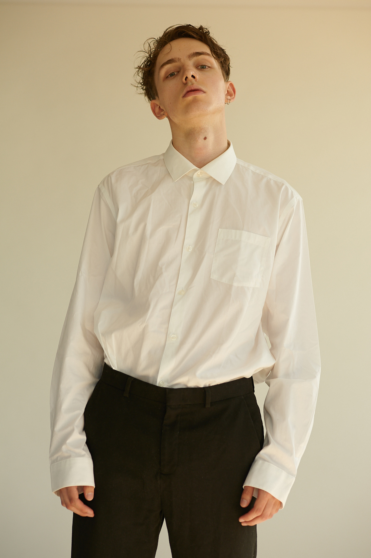 Modelfotografie van jongen voor portfolio