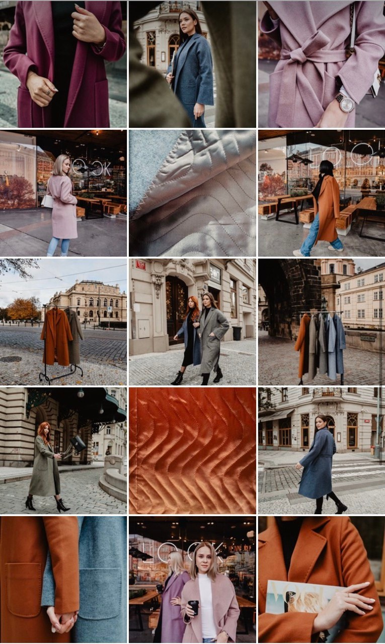 визуал прага фотограф видеограф шоурум магазин одежды чехия контент стратегия