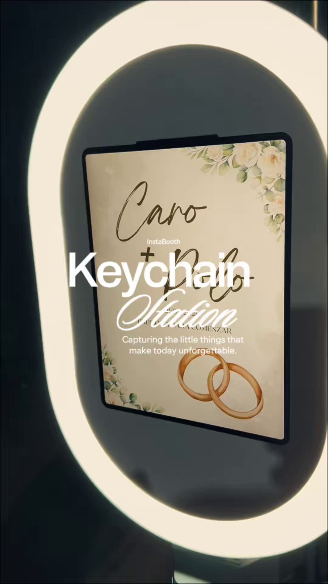 InstaBooth Keychain Station