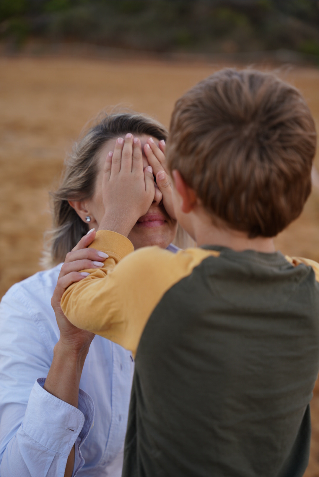 Фотосессия мамы и сына на Мальте. Семейный фотограф Плзень Анита Дергачева
