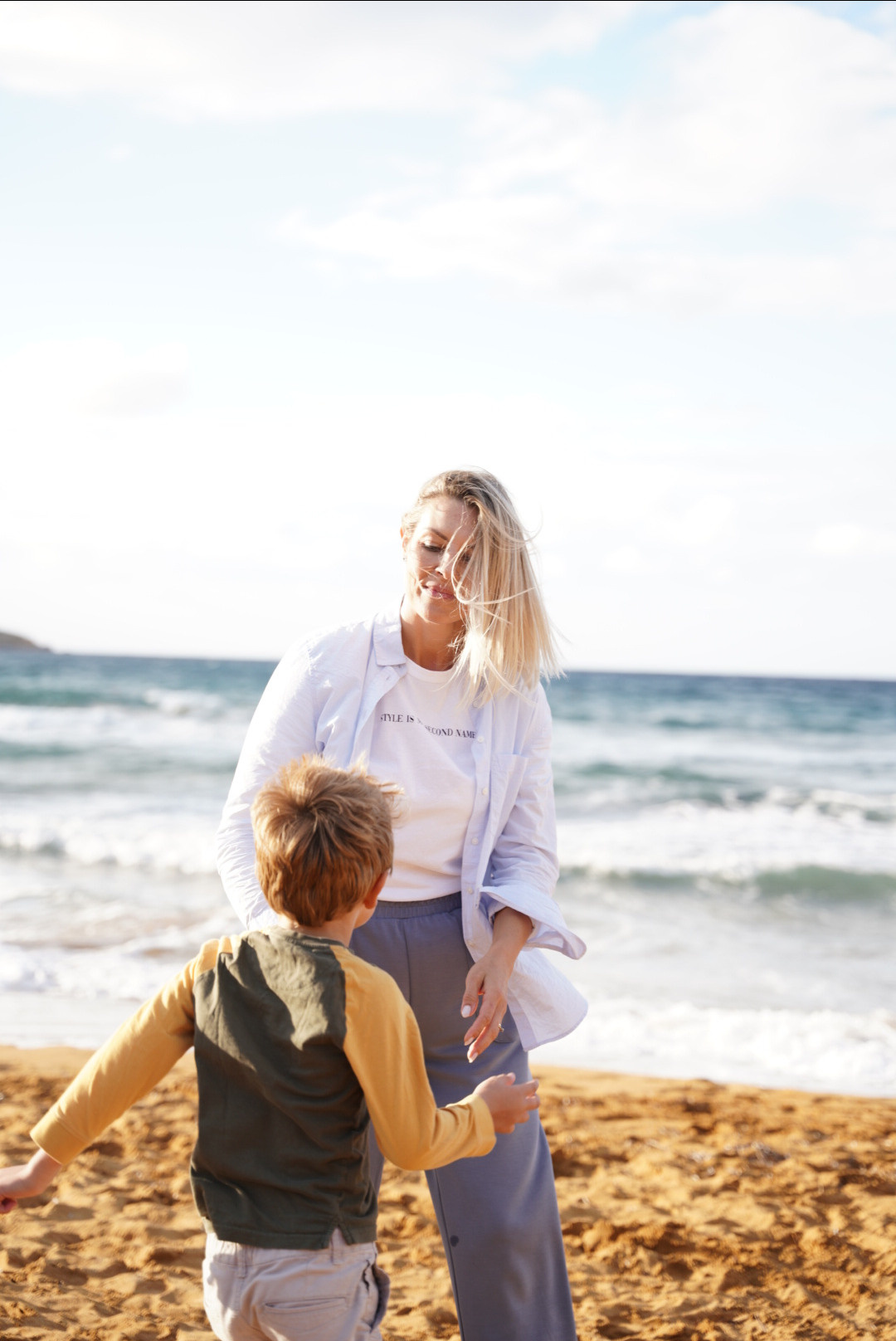 Фотосессия мамы и сына на Мальте. Семейный фотограф Плзень Анита Дергачева