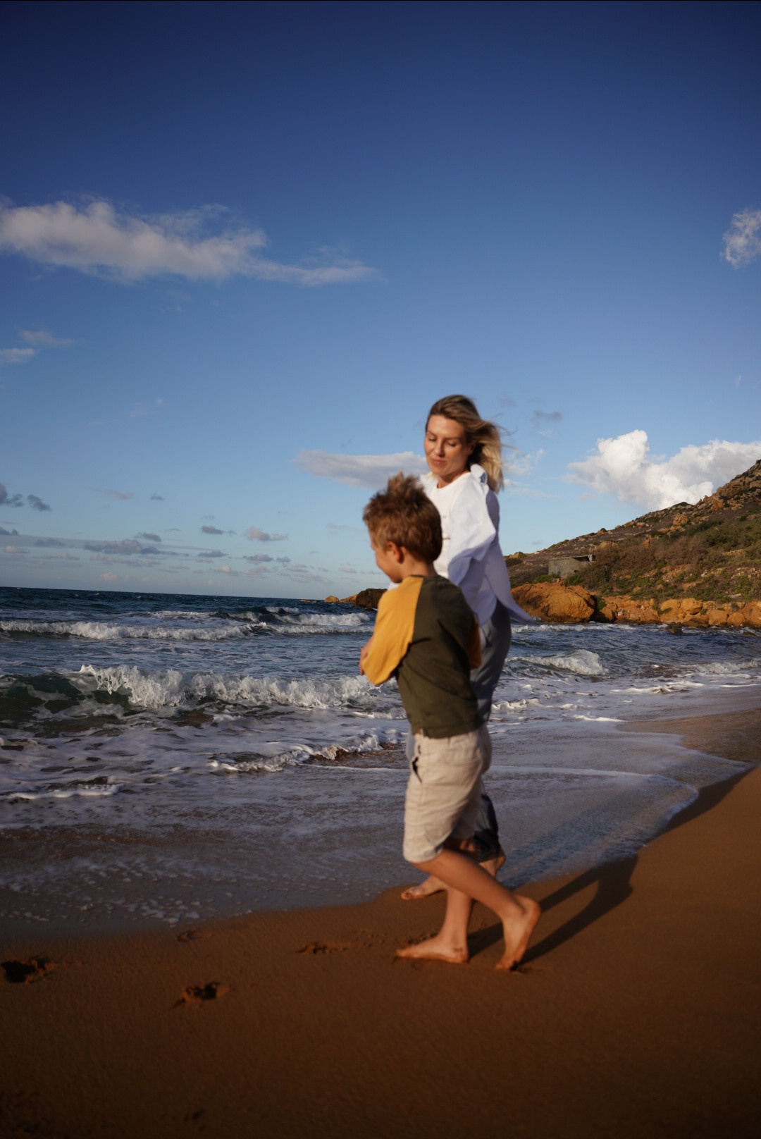 Фотосессия мамы и сына на Мальте. Семейный фотограф Плзень Анита Дергачева