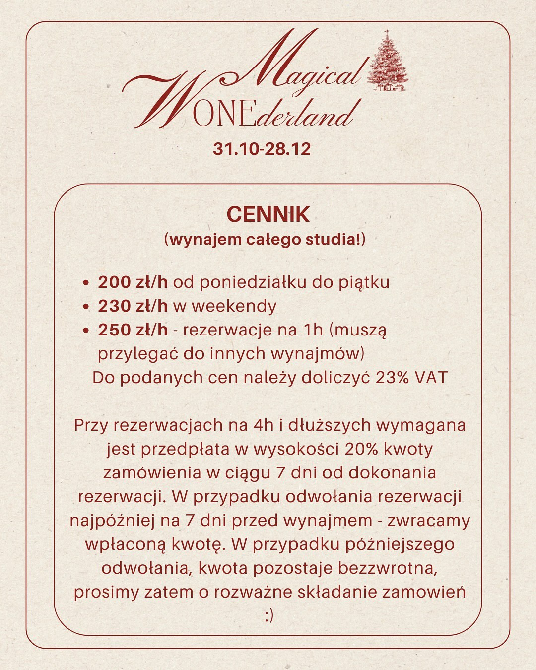 Студії новорічні. Весільний, сімейний фотограф Варшава