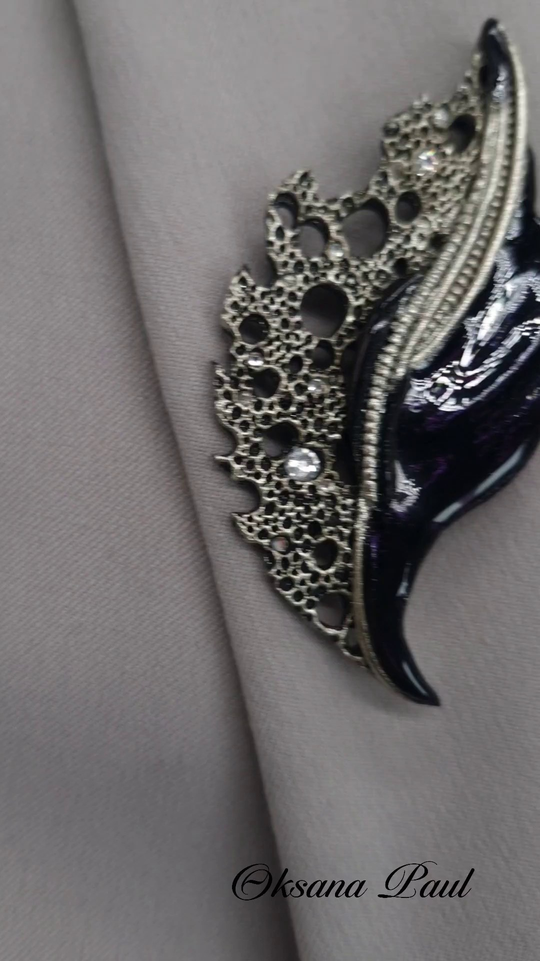 Магия чёрного / Magie des Schwarztons ➜. Oksana Paul-Gardinen-Design Oksana Paul ✧ Art of Gardinen & Textile Design ✧ Polymer Clay Art & Handmade Creatures