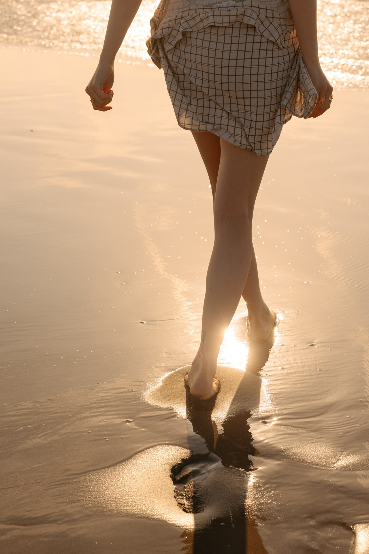 Beach Portrait Photoshoot in the Netherlands — Sunset Vibes. Romantic & Soulful Photography by Natalia Olhova in Rotterdam