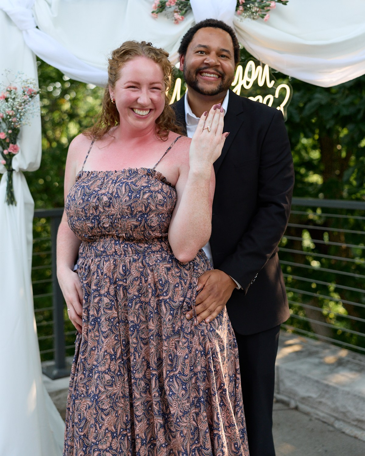 Dublin Ohio Proposal Photographer | Surprise Proposal Photography