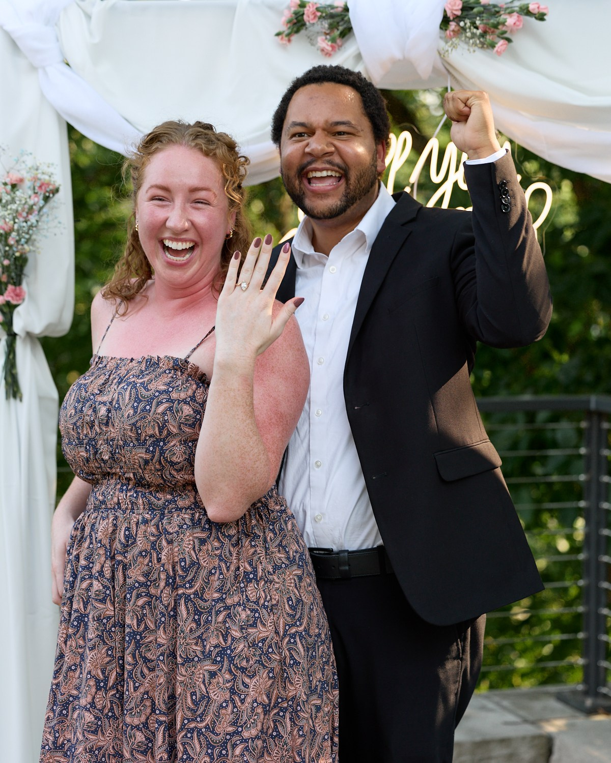 Dublin Ohio Proposal Photographer | Surprise Proposal Photography
