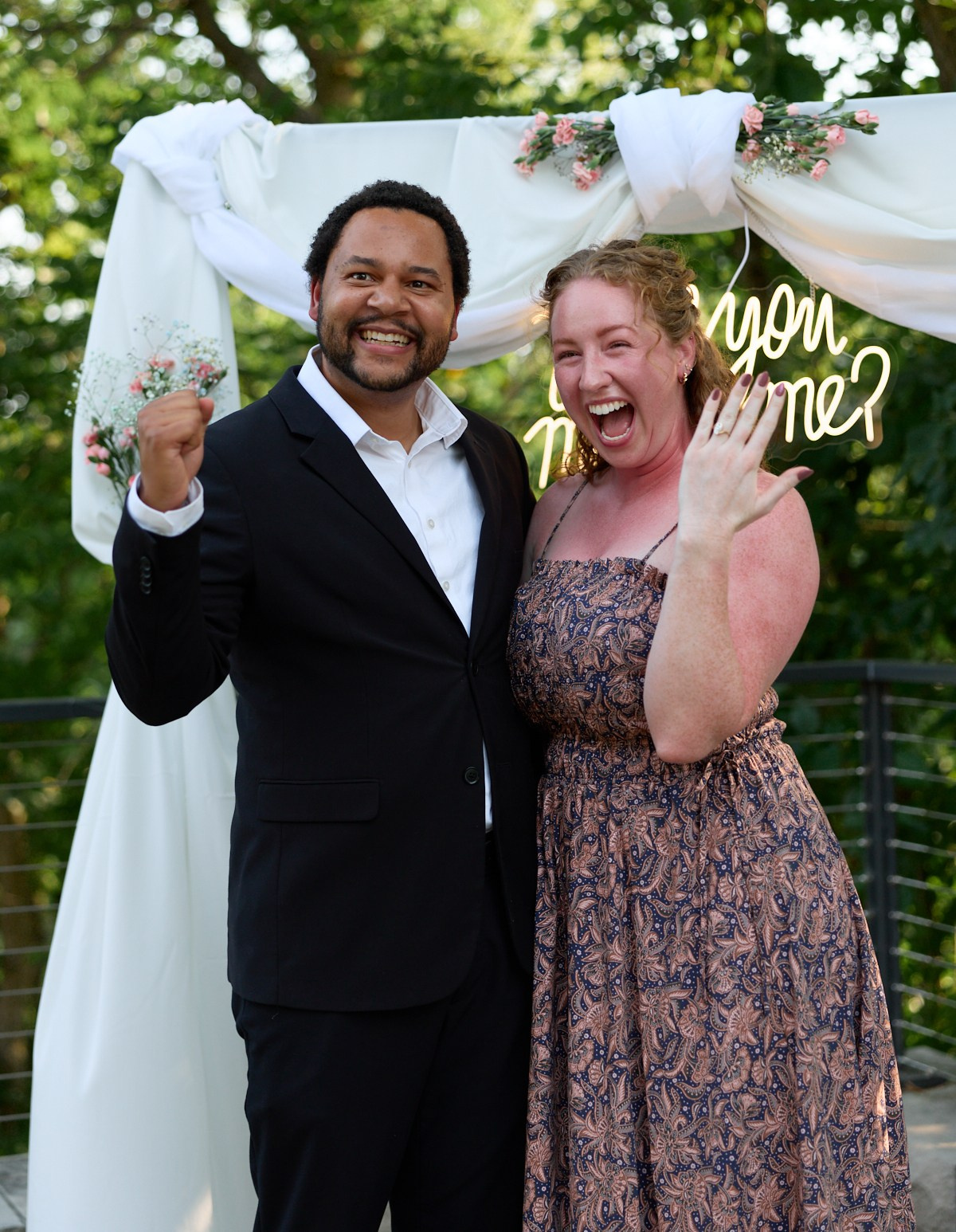 Dublin Ohio Proposal Photographer | Surprise Proposal Photography