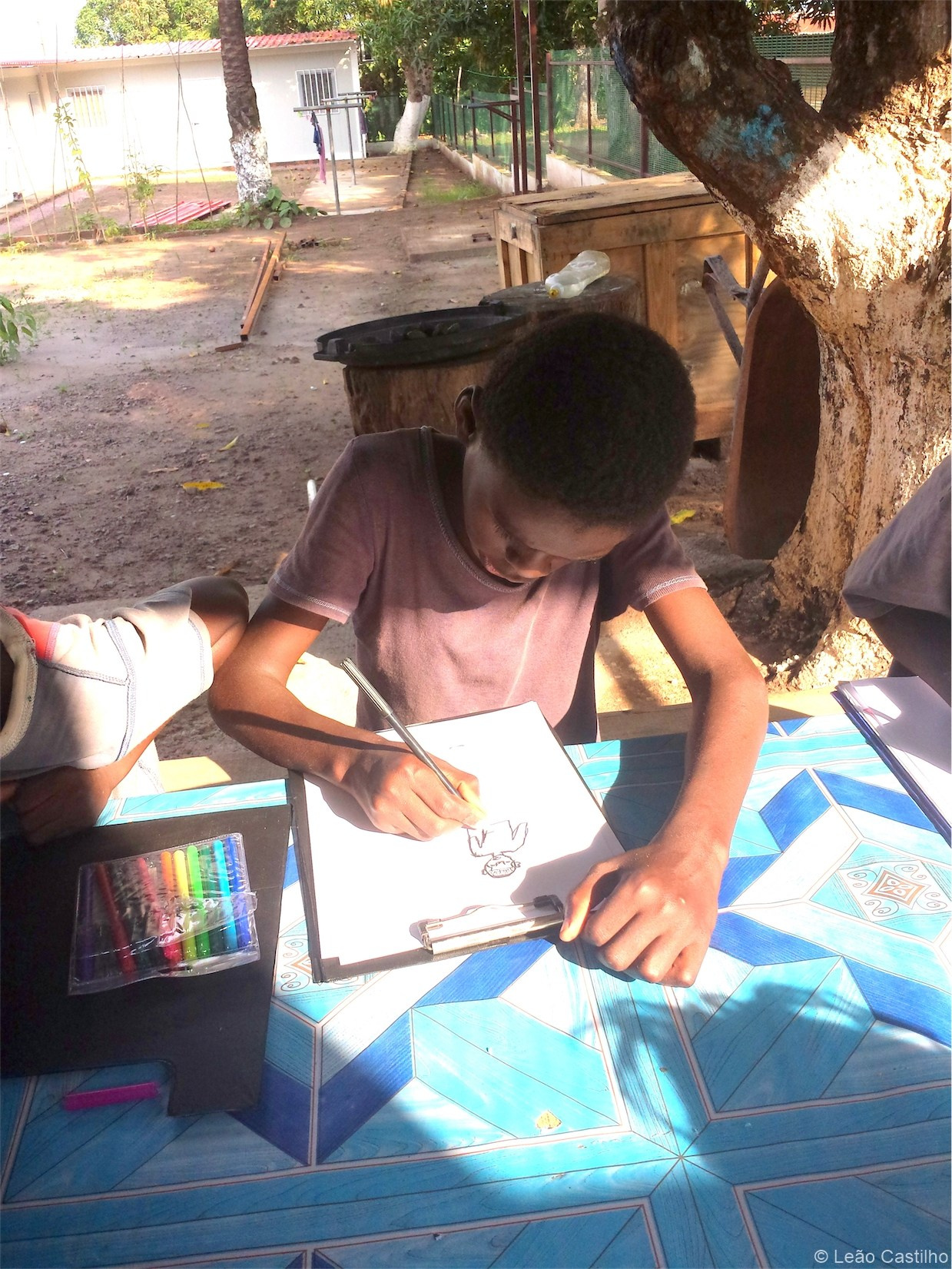 Photos of volunteer work in Congo. Simbahalu