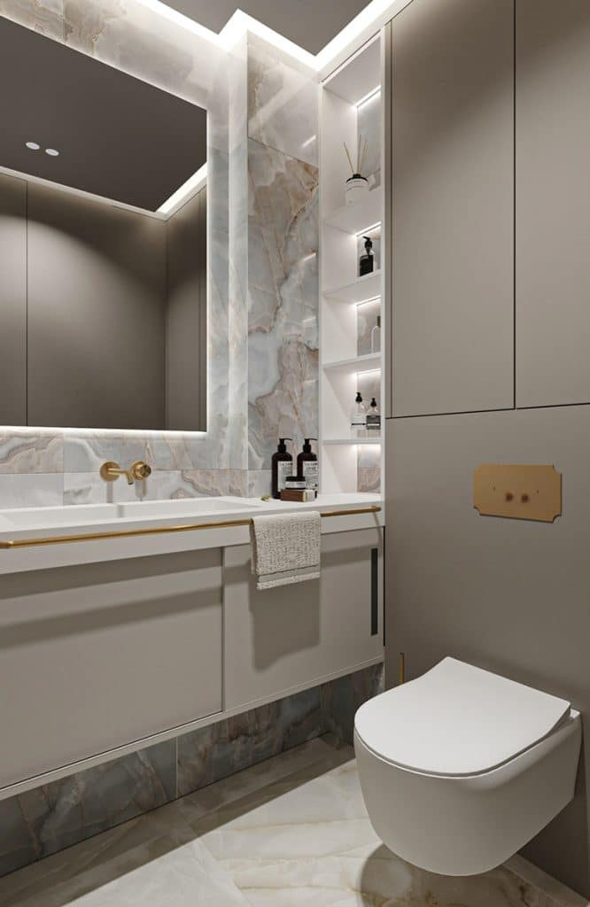 ELEGANT APARTMENT. Дизайн интерьера и 3D-визуализация | AB Design Buro