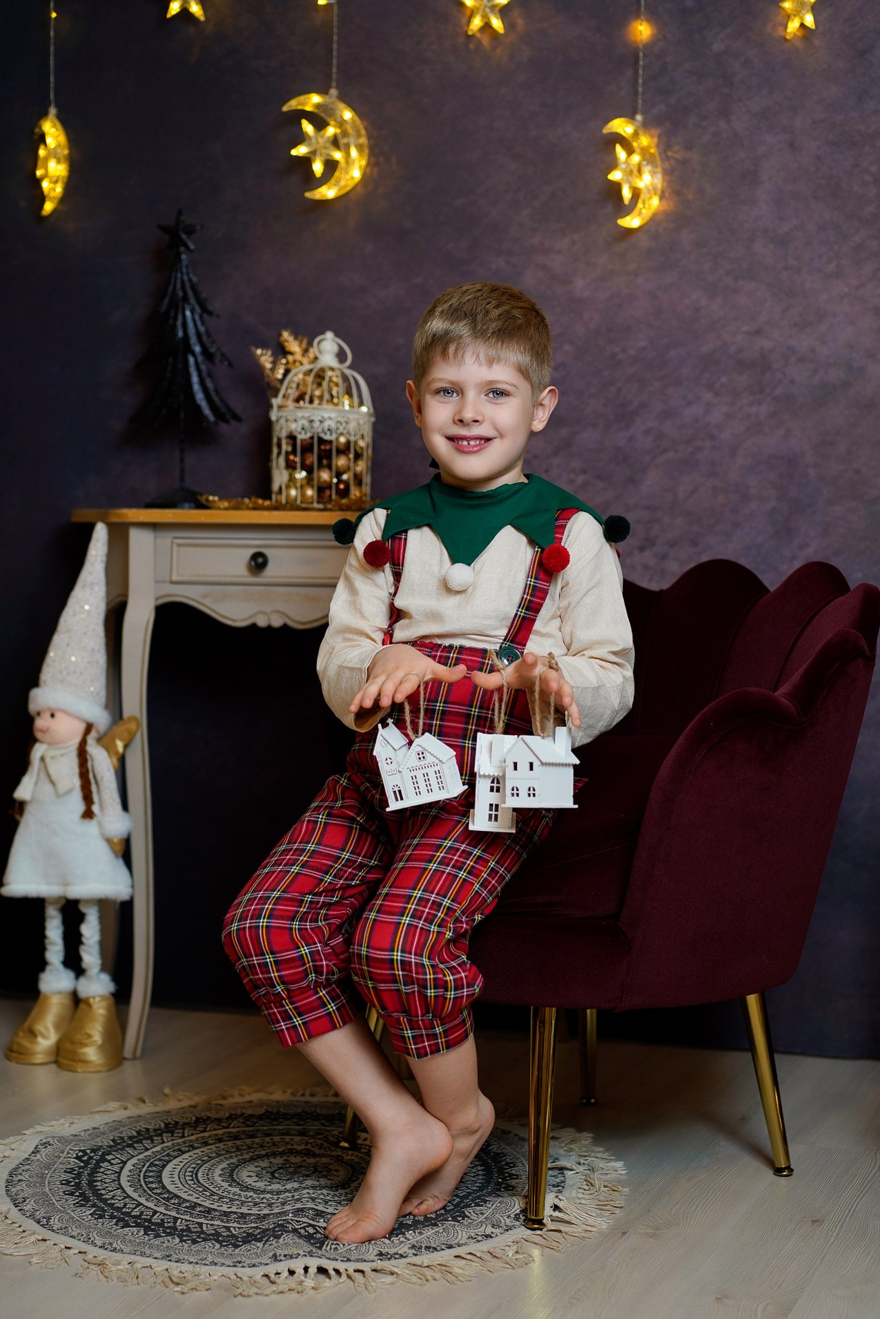 Sedinta foto Craciun. Cuibul foto