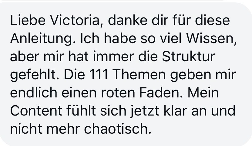 „Mehr als Likes“ - 111 Themen für deinen Content, der verkauft