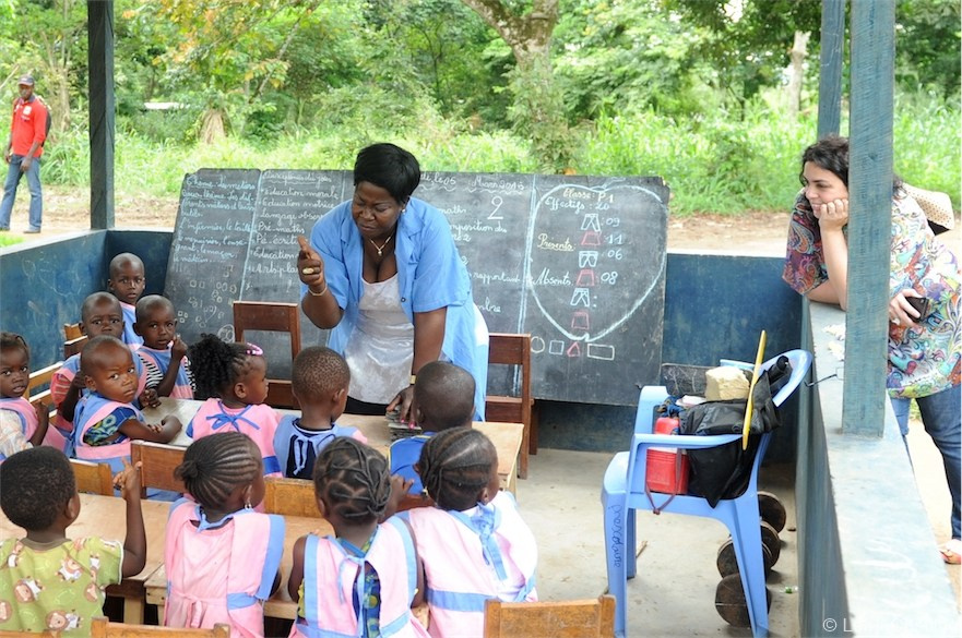 Photos of volunteer work in Congo. Simbahalu